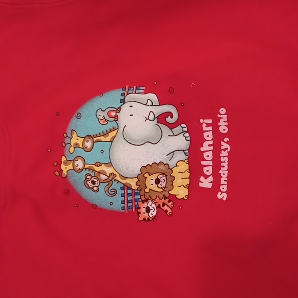 4/$60 Red Kalahari Sweatshirt - Size 4 - Picture 2 of 5